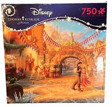Ceaco Disney Thomas Kinkade Rapunzel Dancing In The Courtyard 750 Pc Puzzle 2020 picture