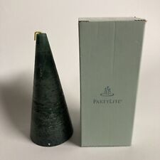 PartyLite 3” x 7” Cone Candle Pineberry CP7591 New Old Stock w/ Box picture