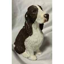 Vintage 1990 Sandicast M481 Springer Spaniel, Liver S. Brue Canine/Dog Figurine picture