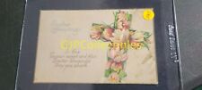 INJ VINTAGE Postcard EASTER GREETINGS IN THIS SEASON SWEET AND FAIR picture