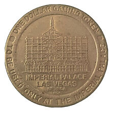 Imperial Palace Gaming Token One Dollar $1.00 Coin Poker Slots Las Vegas Nevada picture