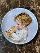 Edwin Knowles Plate “Little Fledgings” by Maud Tousey Fangel-1988 With COA picture