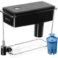 Brita Extra Large 27-Cup UltraMax Filtered Water Dispenser with Filter-Jet Black picture