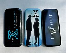 X-Files Set Of 3 Metal Tins With Wrist Watch’s picture