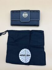 PAN  AM WALLET,  Black, NWT picture