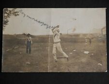 RPPC Hammer Throw T Throwing the Hammer 1908 Bonne Terre MO Vtg Postcard picture