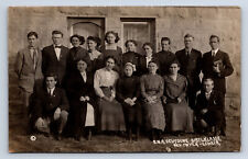 Vintage RPPC German Bible Class Religious Group Organization Q24 picture