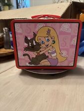 Rare Vintage Sabrina The Teenage Witch Animated Series Tin Lunch Box Salem picture