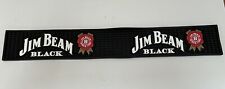 New Jim Beam Black Bourbon Whiskey HEAVY DUTY Rubber Bar Spill Mat 24