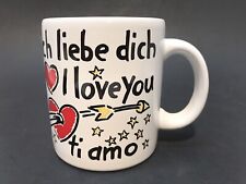 Waechtersbach Multi-lingual “I Love You” Coffee Cup ***Free Shipping*** picture
