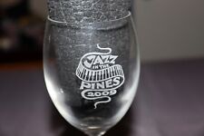 Jazz in the Pines 2009 Idyllwild Yearly Music Concert Event White Wine Glass picture