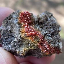 Multi- Color Blood Red Vanadinite Specimen, North Geronimo Mine, Arizona picture