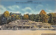 Cleveland Zoo OH Ohio 1940s Monkey Island Brookside Park Vtg Postcard O9 picture