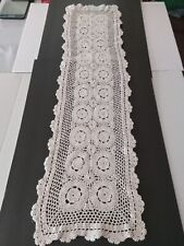Crochet Handmade Dressesr Scarf 42x12 #1 picture