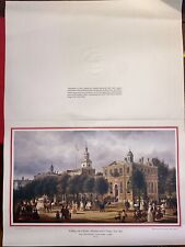 Vintage 1976 President Ford Official White House Large Christmas Card Gift Print picture