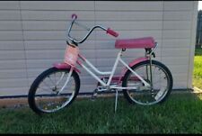 Vintage HUFFY SWEET THUNDER GIRLS NO. 2 BANANA SEAT USA PINK BICYCLE BMX picture