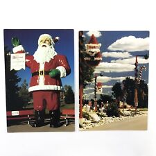 Bronners Christmas Wonderland Santa Frankenmuth MI Vintage Postcard Lot picture