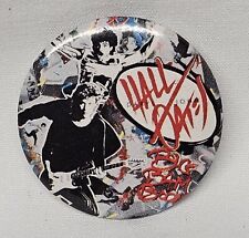 Vtg 1984 Daryl Hall & John Oates Big Bam Boom Album Cover Promo Pinback Button picture