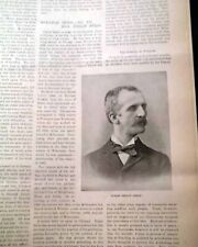 Philip Stein American Rabbi Jewish Jews Judaica Biography Photo 1893 Newspaper   picture