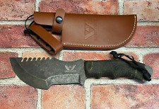 WEYLAND Tracker Knife - Full Size Bushcraft Outdoor Survival Knife Fixed Blade picture