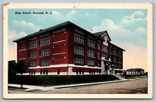 Postcard High School Bayonne, New Jersey D8 picture