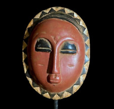 African Tribal Face Mask Sun Mask, Eket, Nigeria Rare Age and Use Eket,Nig-8609 picture