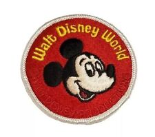 Vintage Walt Disney World Productions Mickey Mouse 3” Character Patch Badge  picture