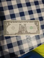 President Bill Clinton 3 dollar bill 1993 Slick Times Novelty Money Disgruntled picture