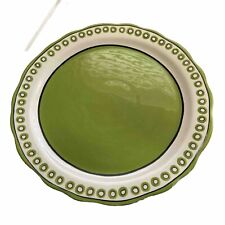 Caffco International- M. Bagwell - Green -“Colors”Platter - 13