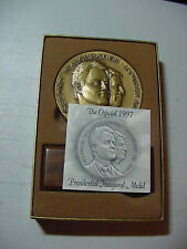  President Bill Clinton / Al Gore 1997 official inaugural bronze medal -New picture