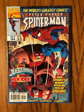 PETER PARKER: SPIDER-MAN #84 - THE JUGGERNAUT HITS NEW YORK CITY MARVEL COMICS picture