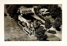 1930s Dutch Colonial Homestead Farm Lake Placid New York Vintage RPPC Postcard picture