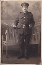 WWI RPPC Real Photo Postcard NAMED BRITISH RAMC ROYAL ARMY MEDICAL CORPS 540 picture