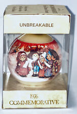 Marvelous Antique 1976 Unbreakable Hallmark Christmas Tree Ornament picture