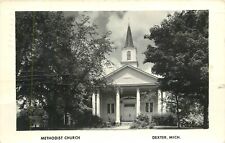 c1940s Methodist Church, Dexter, Michigan Real Photo Postcard/RPPC picture