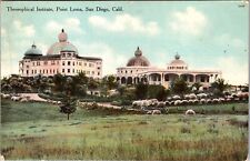 San Diego CA-California, Theosophical Institute, Point Loma Vintage Postcard picture
