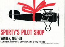 1967-68 Sporty's Pilot Shop Mini Catalog Cincinnati OH Marketing Aircraft/Marine picture