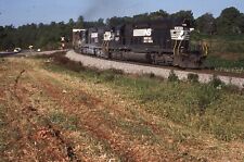 Original Train Slide Norfolk South Sd-40 #3307 10/1988 Douglasville GA Slide  16 picture