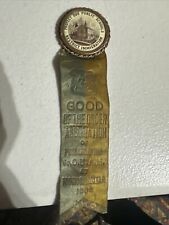 1905 Good Of The Order Association Restrict Immigration Pin 1905 Philadelphia  picture