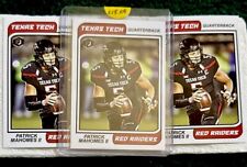 (3) 2017 Patrick Mahomes Hot Shot Prospects Rookie LOT Chiefs Texas Tech RC picture