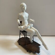 Boehm Bronze & Porcelain Bisque Ballerina from 