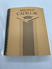 Cadillac Master Parts List Chassis Parts and Accessories - 12th Edition picture