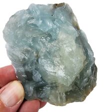 Indigo Calcite Crystal Natural Specimen Mexico 104.3 grams picture