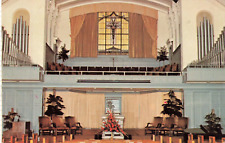 Clearwater Florida, Downtown Calvary Baptist Church Sanctuary, Vintage Postcard picture