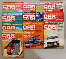 Car Craft Magazine 1973 - Near Complete Year - 10 Full issues picture