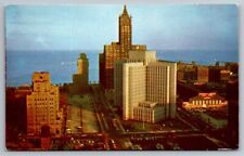Chicago IL Illinois Postcard Hospital Veterans Administration Research Building picture