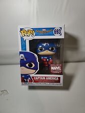 NEW Captain America Funko POP Marvel Collector Corps #693 Homecoming NONMINT BOX picture