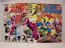THE X-MEN VS THE AVENGERS #1-4 - COMPLETE SET - SUPER HIGH GRADE UNREAD - 1987 picture