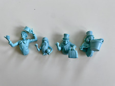 Disney Haunted Mansion Hitchiking Ghosts 3D Magnets Glow In Dark Complete (4) picture