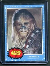 2021 Topps Star Wars Living Set Chewbacca #200 A New Hope picture